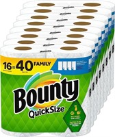 12 Rolls Bounty Quick-Size Paper Towels