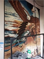 Large Wall Hanging Eagle/ Native American