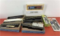 * Lot of train model kits  New in boxes