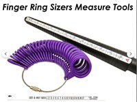 Ring Sizer Guage Mandrel Finger Sizing Stick.