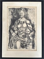 Betti Woody's "Mother and Children" Print