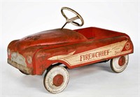 Original AMF Fire Chief Pedal Car
