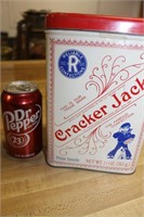 CRACKER JACK TIN WITH LID