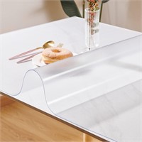 1.5mm Frosted Table Cover Protector 48x48
