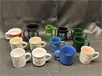 13 coffee mugs