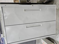 2 Drawer HLateral Filing Cabinet 42w x 28 t x 19 d