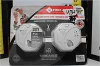 New First Alert smoke and carbon monoxide alarms