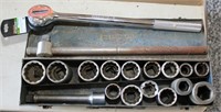 3/4" drive socket set to include Pittsburgh Pro