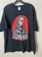 2014 Koffin Kats Grim Reaper Band Shirt