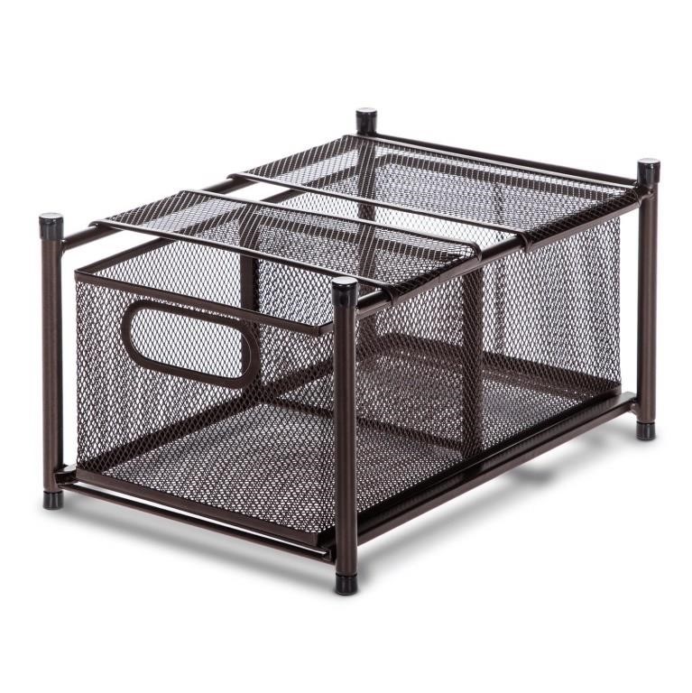 WF2484  Home Zone Living Steel Sliding Basket 9.0