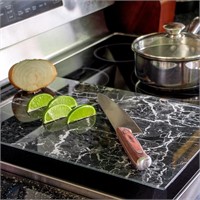 20.25" Tempered Glass Stove Cover/Cutting Board