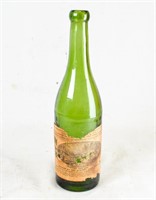 RARE PAPER LABEL ROSBACH SPRING WATER BOTTLE