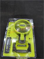 Ryobi clamp Fan kit, USB rechargeable