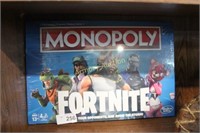 NEW UNOPENED MONOPOLY FORTNITE GAME