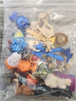 Bag of Assorted Toys, Snoopy, Race Car, Etc!