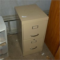 2 Drawer Metal Filing Cabinet