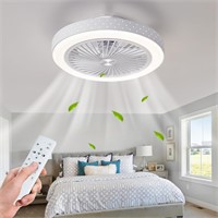 POWROL 19Inch Bladeless Ceiling Fan