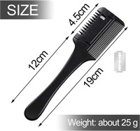 Hair Thinner Razor Comb Hair With Extra Blade