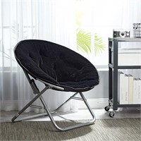 Urban Shop Faux Fur Saucer Chair