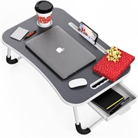 Foldable Standing Laptop Desk/Bed Tray for Dinner)