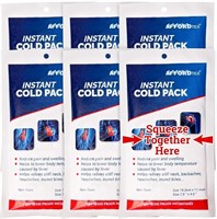 AFFORDTEX Instant Cold Pack –6 Count