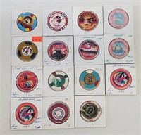 15 Reno Nevada Casino Chips