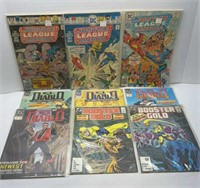 (9) ASSTD DC COMICS, 1980s