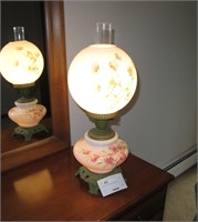 Electric Gone with the Wind lamp, 21" H.