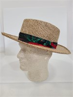 Woven fiber made in Mexico hat