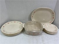 CORELLE DISHWARE - PLATES, PLATTERS & MATCHING