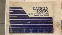 1977 Datsun 200SX Owner’s Manual