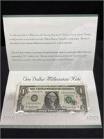 2001 Millennium $1 Bureau of Engraving