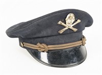 1950's Midway Captains Cap w/ Skull & Cross Bones