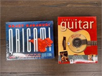 Guitar and Origami Teaching Book Lot