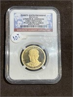 2015 PF 69 Ultra Cameo 36th President