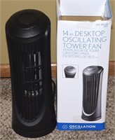 14" Desktop Oscillating Tower Fan