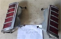 1977-79 Lincoln Tailights, Left and Right