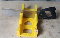 Plastic Miter Box and Saw