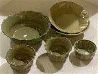 Nice ceramic decorative serving pieces includes
