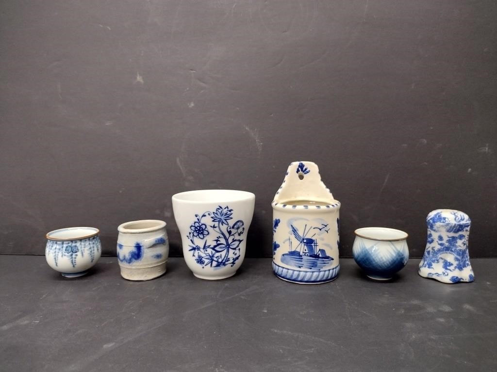 Blue and White Ceramics