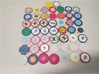 53 Foreign & Advertising Casino Chips