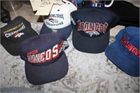 Denver Bronco ballcaps Super Bowl Champions