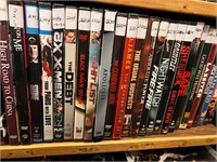 (25) Action, Thriller, Adventure DVDs Movies