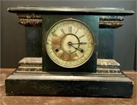 Ornate Mantle Clock by The New Haven Clock Co