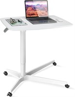 Mobile Standing Desk Height Adjustable Table