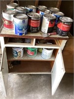 Paint and cabinet