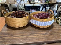 2 longaberger baskets