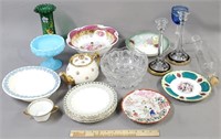 Grouping of Porcelain & Glassware