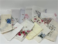 Vintage Handkerchief Hanky Hankies Lot