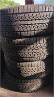 (4) General Altima X RT 43 M&S 215/60R15 tires